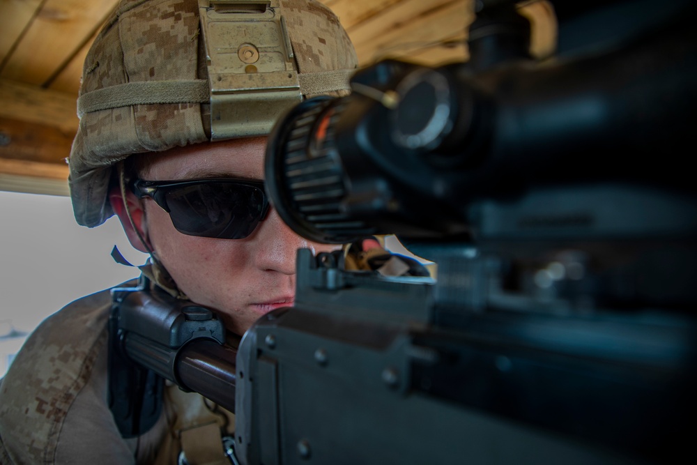 Marines Holding The Watch