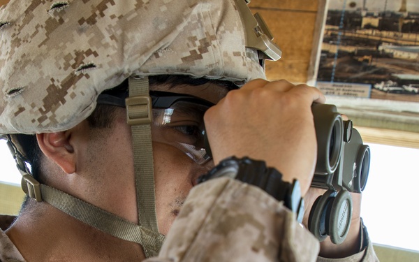 Marines Holding The Watch