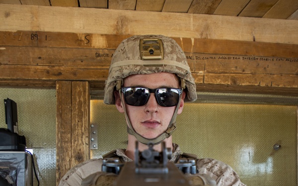 Marines Holding The Watch