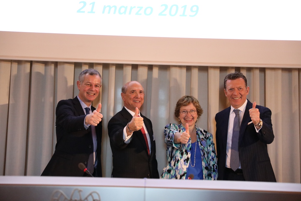 U.S. Ambassador to Italy Lewis M. Eisenberg Visits Vicenza, Italy