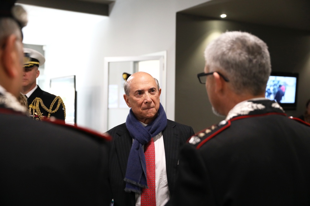 U.S. Ambassador to Italy Lewis M. Eisenberg Visits Vicenza, Italy