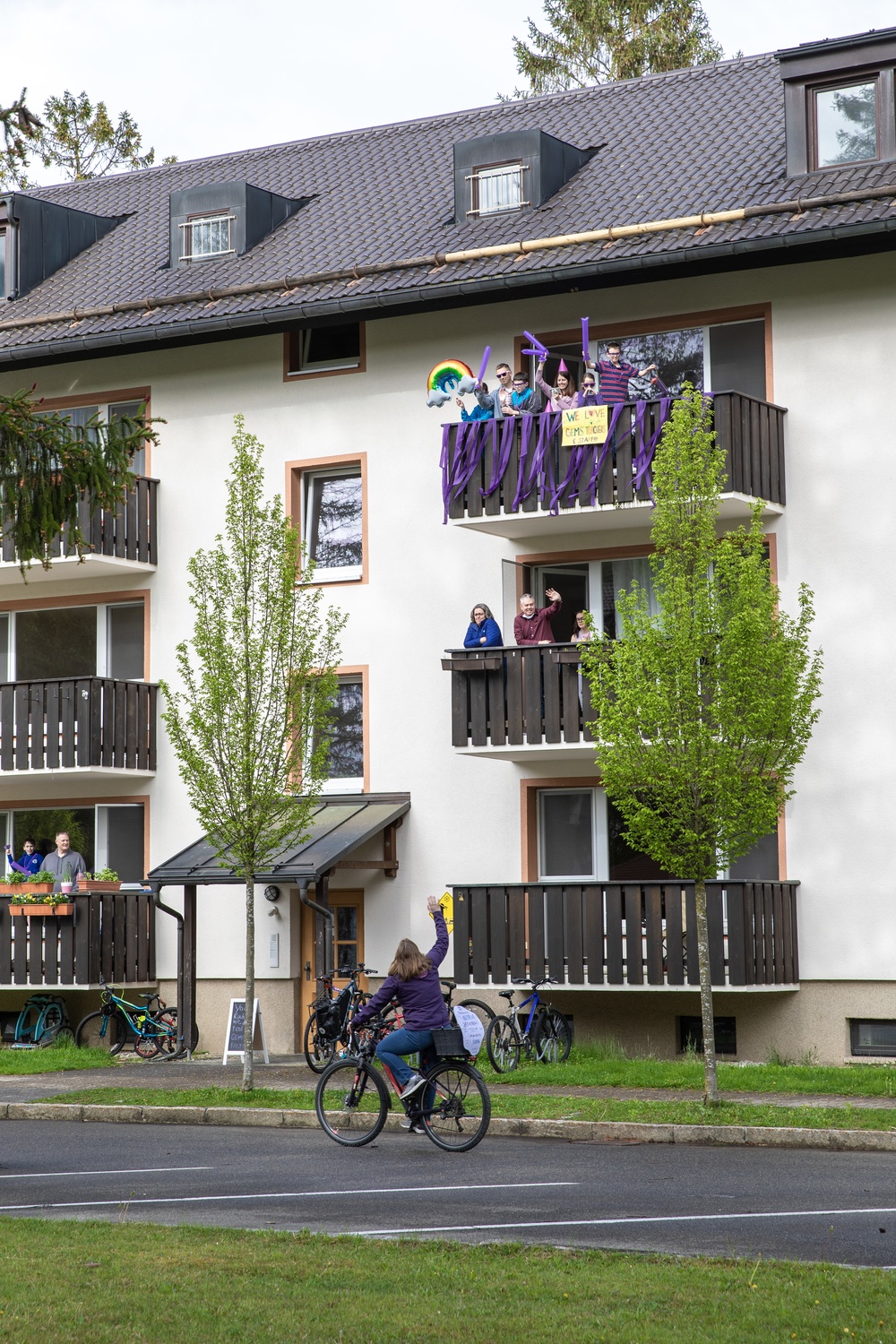 Month of the Military Child brings Purple Parade to Garmisch