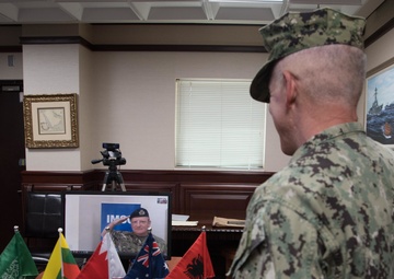 IMSC Holds Virtual Change of Command Ceremony