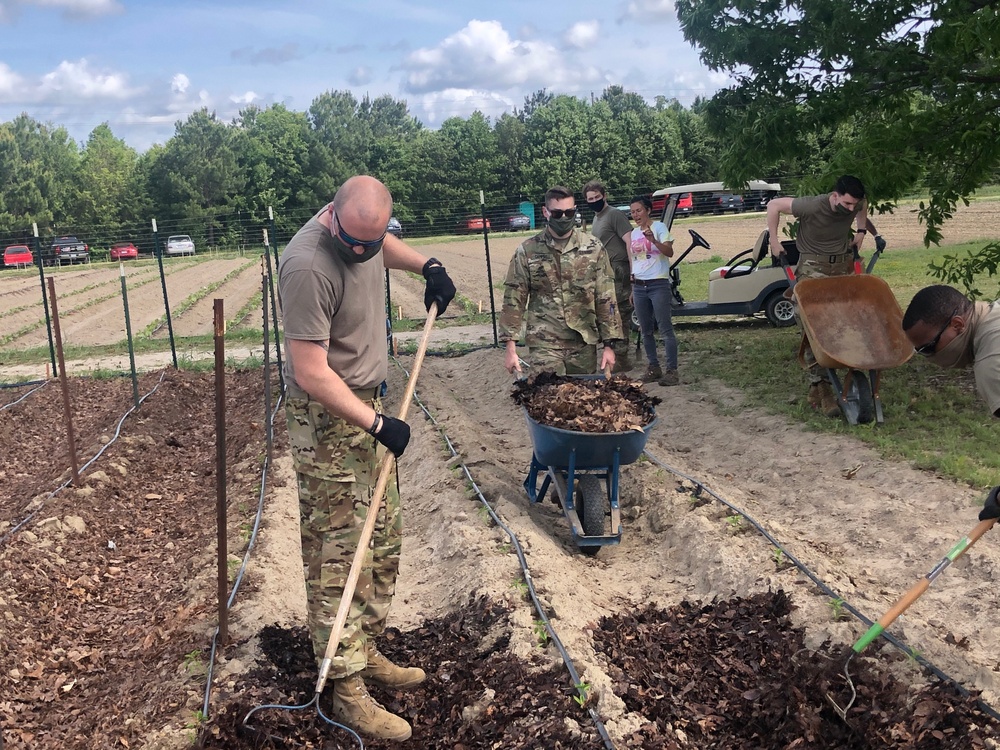 North Carolina Army National Guard Farming for a Good Cause