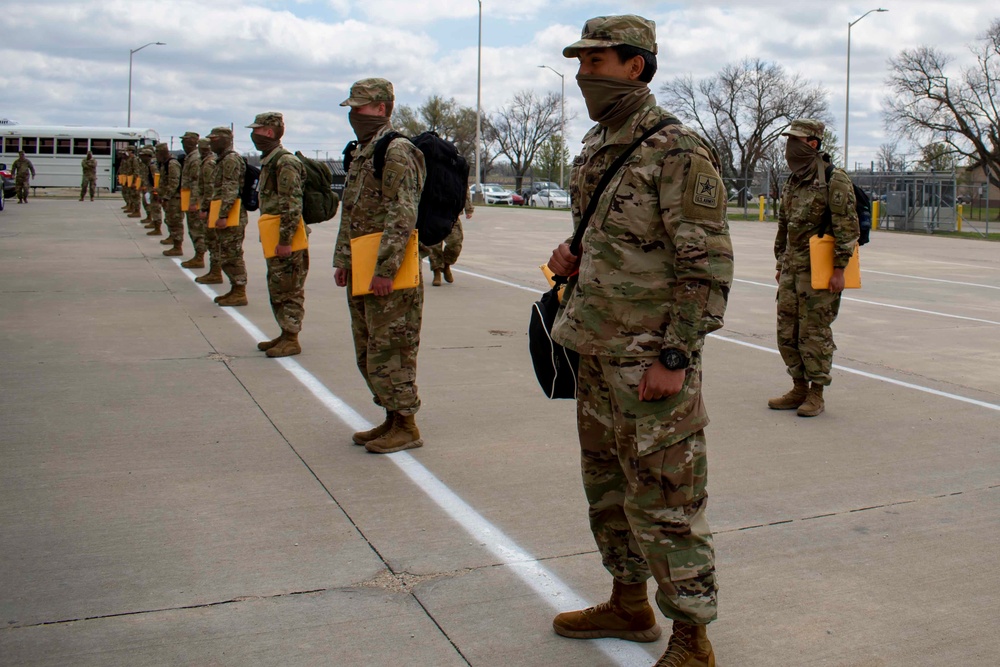 Fort Riley welcomes new Soldiers while preventing the spread of COVID-19