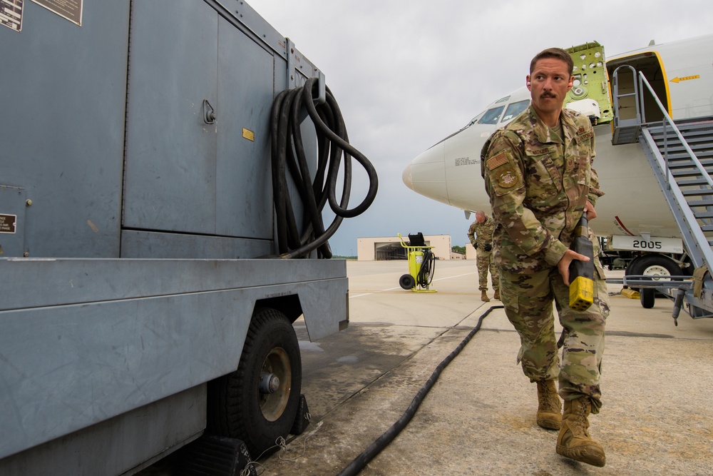 116th and 461st Air Control Wing’s E-8C Joint STARS maintainers keep mission flying during COVID-19