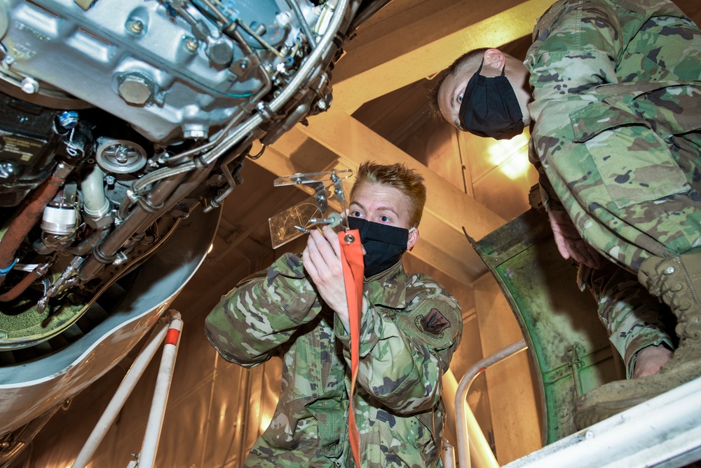 116th and 461st Air Control Wing’s E-8C Joint STARS maintainers keep mission flying during COVID-19