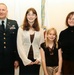 Army brat's father's promotion