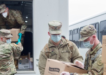 NY National Guard Soldiers deliver food to rural seniors