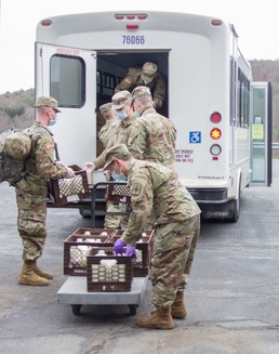 NY National Guard Soldiers deliver food to rural seniors