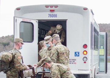 NY National Guard Soldiers deliver food to rural seniors
