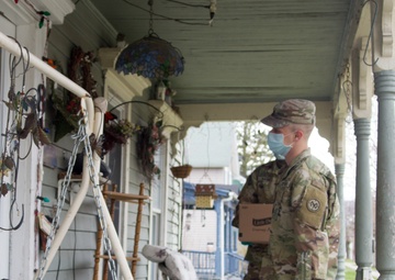 NY National Guard Soldiers deliver food to rural seniors