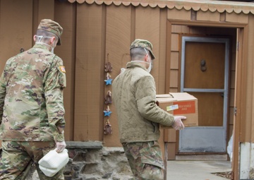 NY National Guard Soldiers deliver food to rural seniors