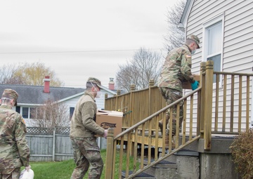 NY National Guard Soldiers deliver food to rural seniors
