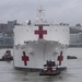 USNS Comfort Departs New York