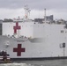 USNS Comfort Departs New York