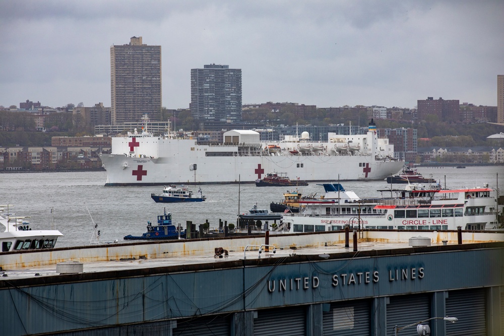 USNS Comfort set to return home