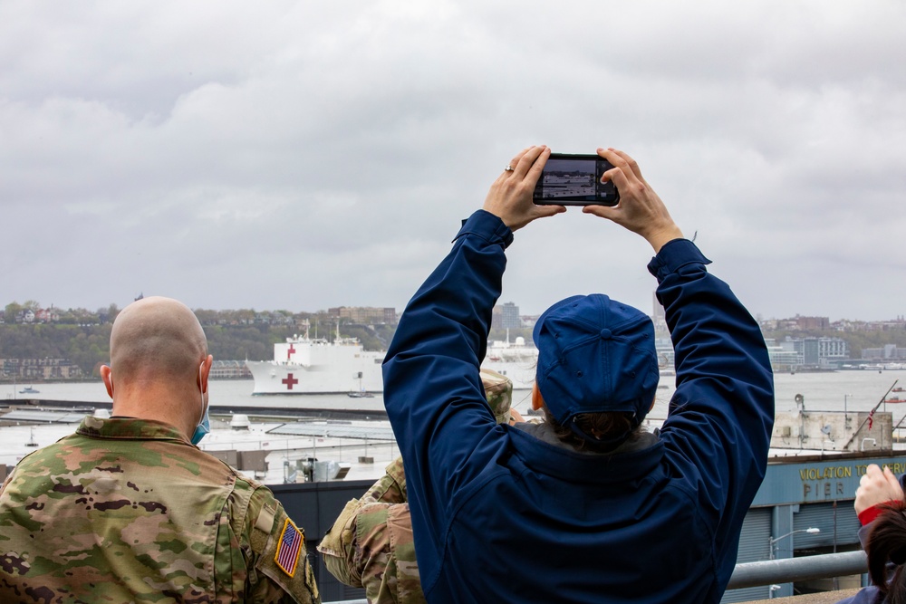 USNS Comfort set to return home