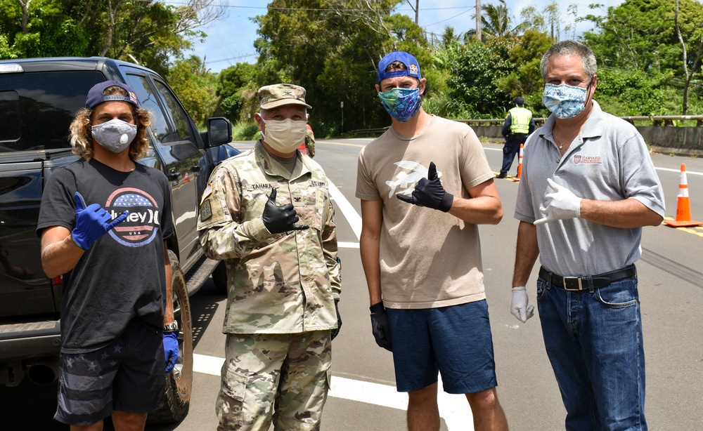 HING assists with distribution of 20,000 masks to East Maui