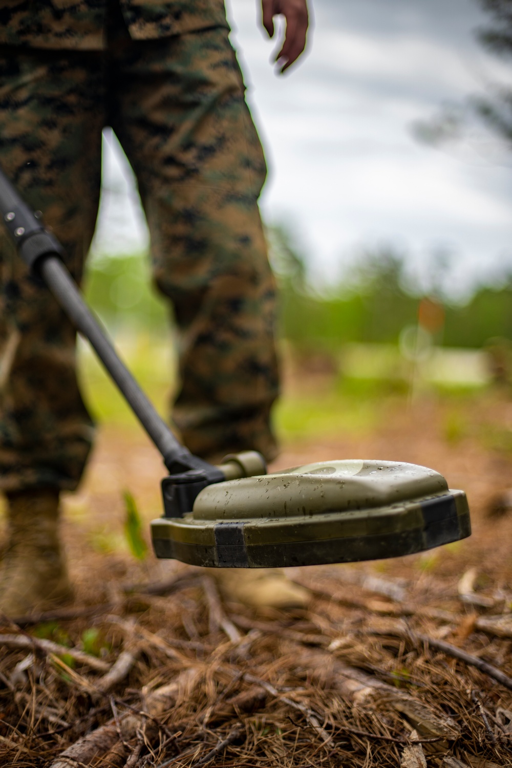 Task force Marines conduct IED training during certification exercise