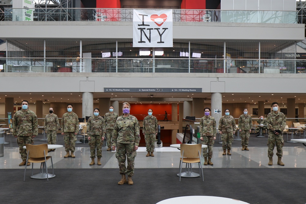 Critical Care/Emergency Nurses at the Javits New York Medical Station