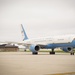 Air Force Two arrives at GARB