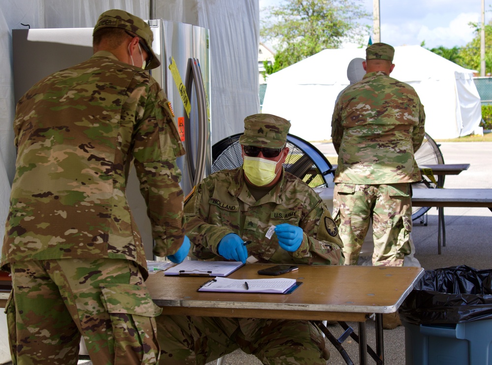 256th Medical Company Area Support shines during COVID-19