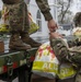 Nebraska Soldiers help distribute food in Tecumseh