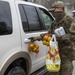 Nebraska Soldiers help distribute food in Tecumseh