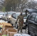 Nebraska Soldiers help distribute food in Tecumseh