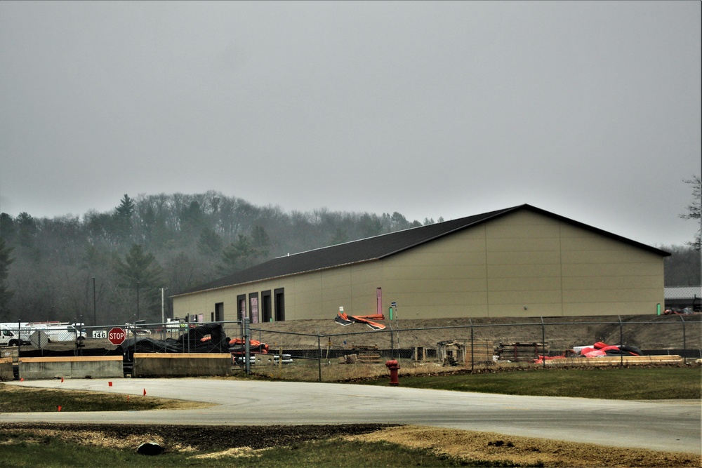 Construction of new shipping, receiving, mail freight facility continues at Fort McCoy