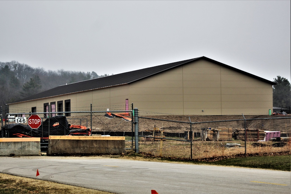 Construction of new shipping, receiving, mail freight facility continues at Fort McCoy