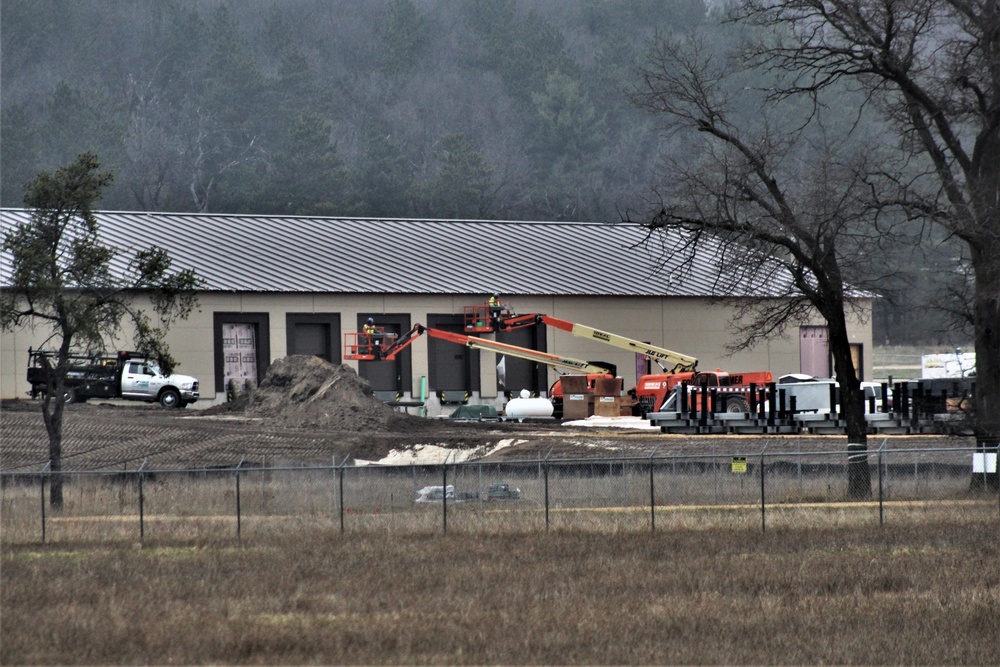 Construction of new shipping, receiving, mail freight facility continues at Fort McCoy