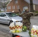 Nebraska Soldiers help distribute food in Tecumseh