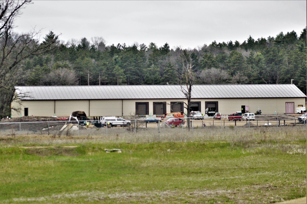 Construction of new shipping, receiving, mail freight facility continues at Fort McCoy