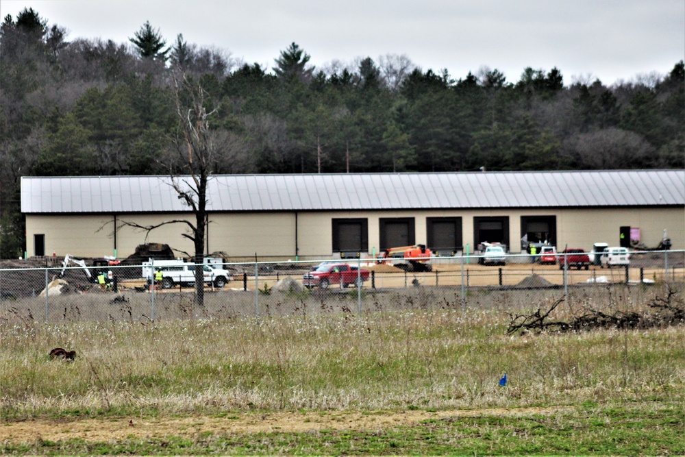 Construction of new shipping, receiving, mail freight facility continues at Fort McCoy