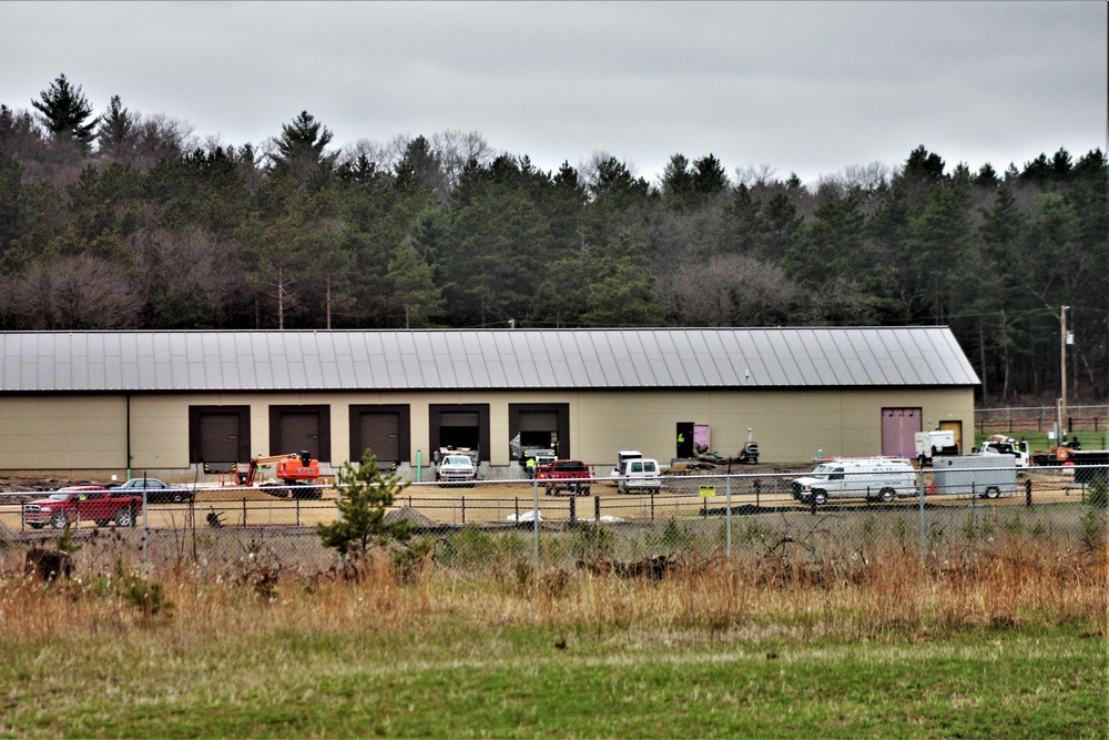 Construction of new shipping, receiving, mail freight facility continues at Fort McCoy