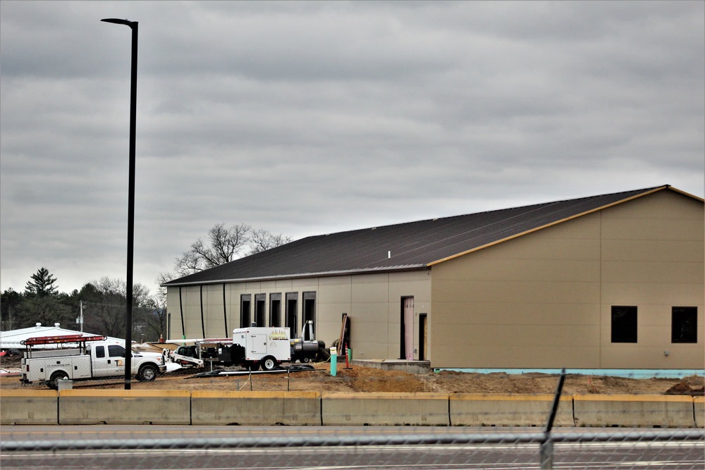 Construction of new shipping, receiving, mail freight facility continues at Fort McCoy