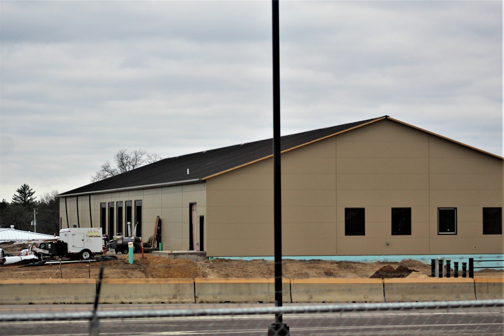 Construction of new shipping, receiving, mail freight facility continues at Fort McCoy