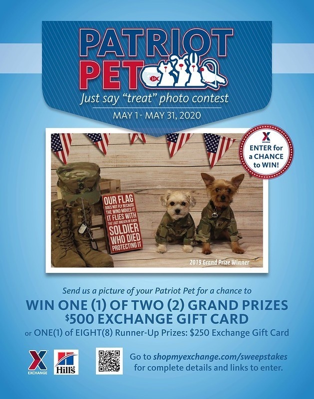 Exchange Patriot Pet Just Say &quot;Treat&quot; Photo Contest