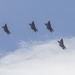 F-35s from Hill AFB perform flyover for COVID-19 frontline workers