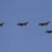 F-35s from Hill AFB perform flyover for COVID-19 frontline workers