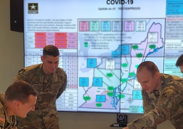 Middle East District Officers Support COVID-19 Response