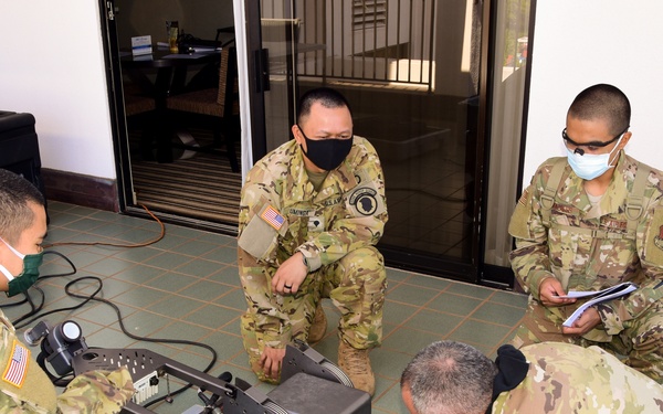 VSAT operations for TF Maui