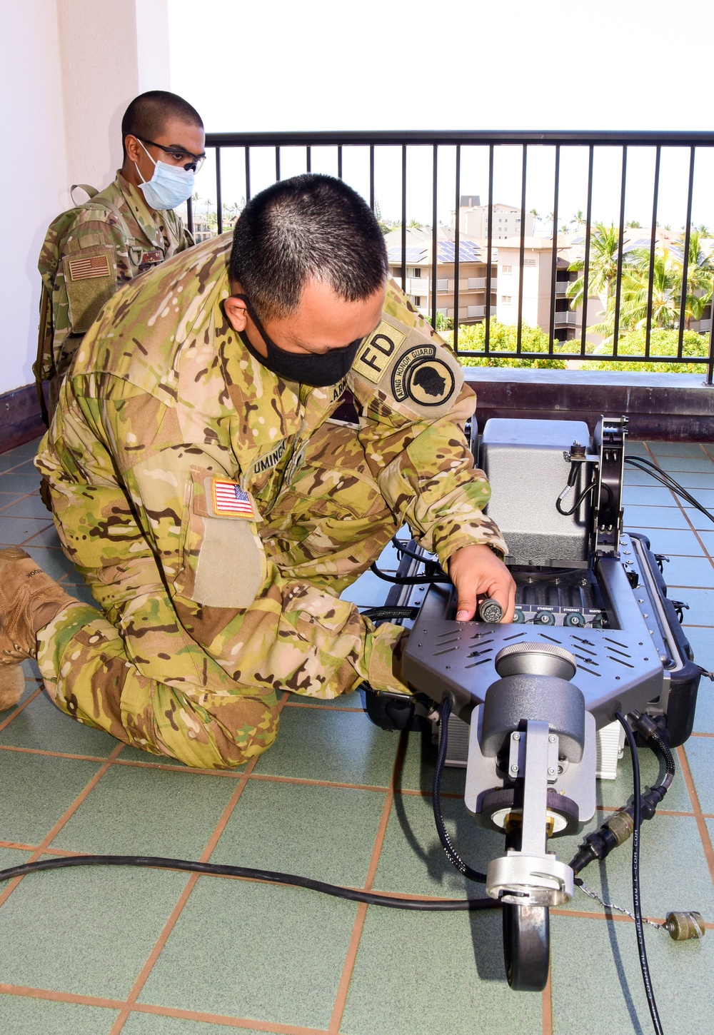 VSAT operations for TF Maui