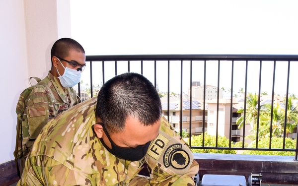 VSAT operations for TF Maui