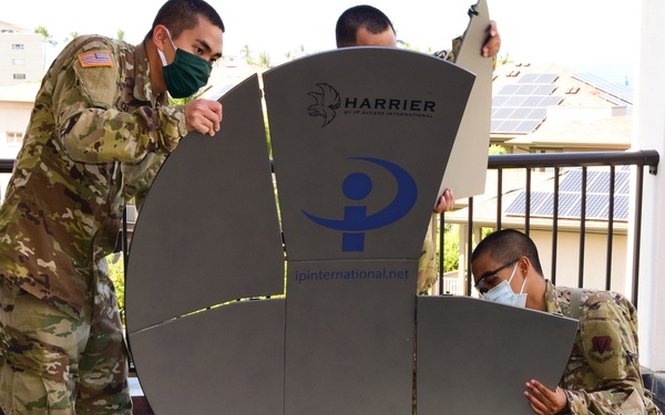 VSAT operations for TF Maui