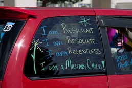 E.C. Killin Elementary School staff hosts drive-by parade