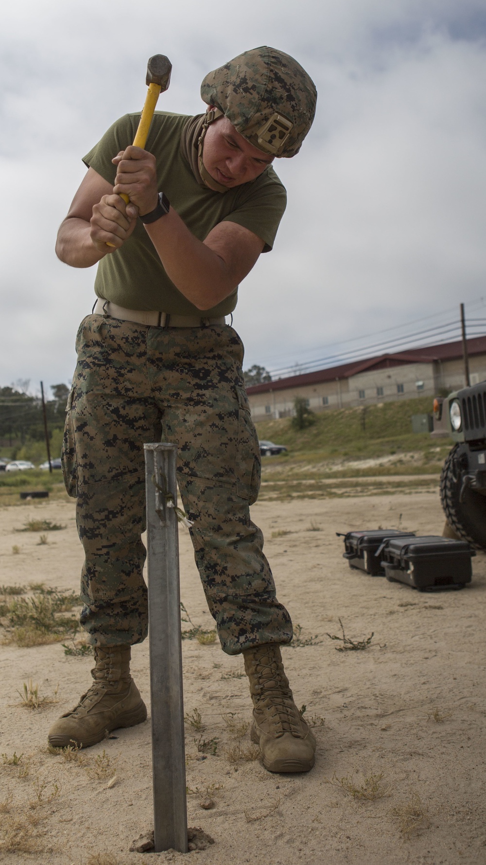 9th Comm Bn conducts a high-frequency exercise