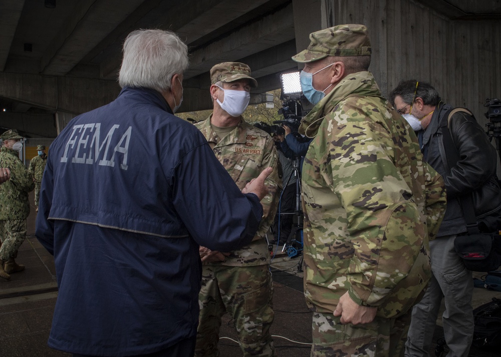 Commander, U.S. Northern Command Visits New York City